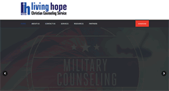 Desktop Screenshot of livinghopeccs.org